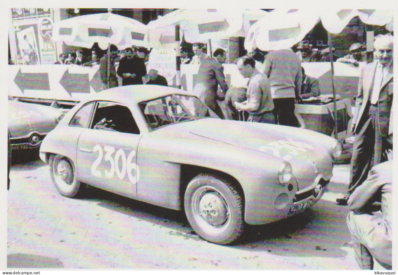 PANHARD DB X86 - RALLYE MILLE MIGLIA EN 1952 - CARTE POSTALE 10X15 CM NEUF - Motorräder