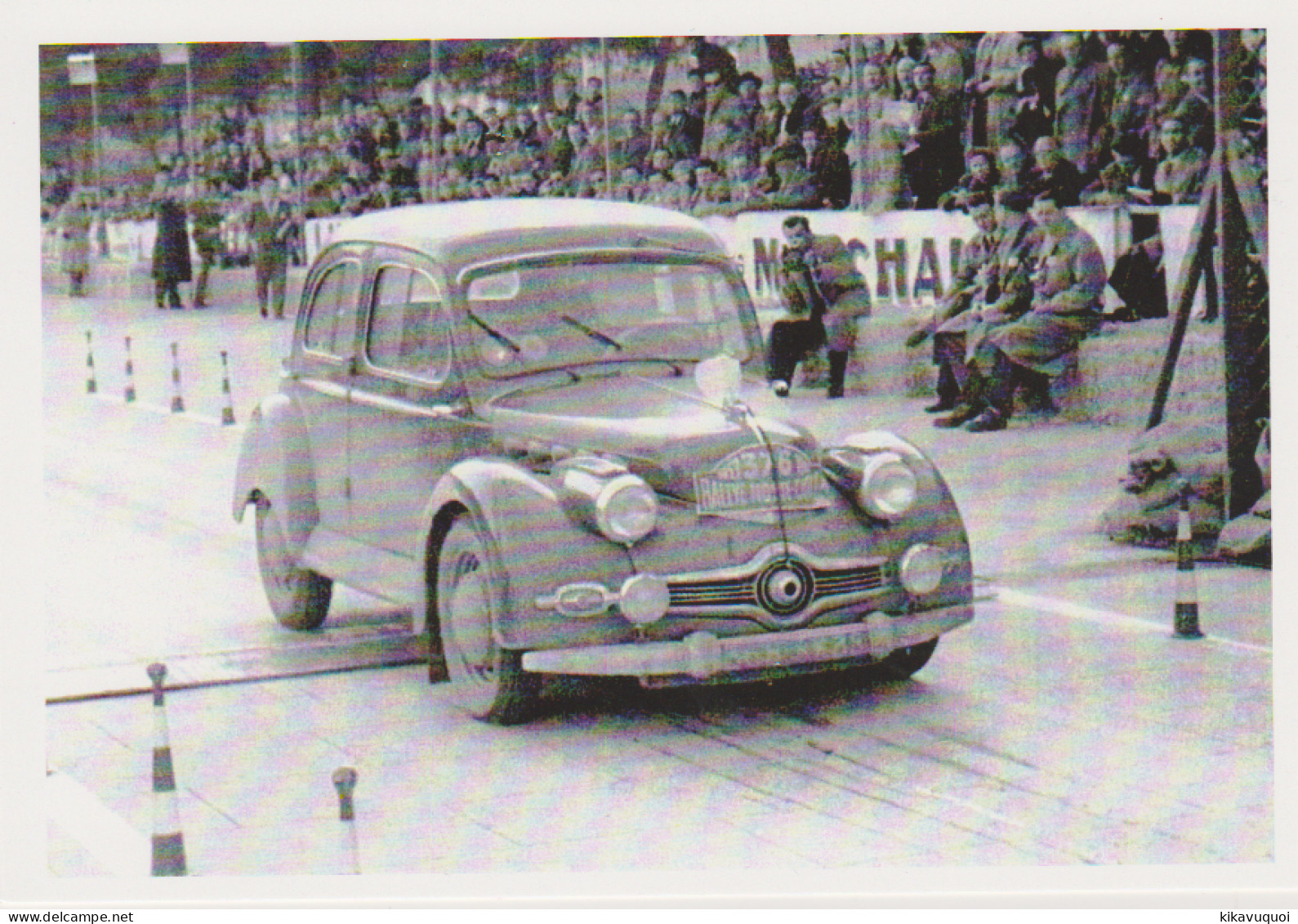 PANHARD DYNA - RALLYE MONTE CARLO 1953 - CARTE POSTALE 10X15 CM NEUF - Motorbikes