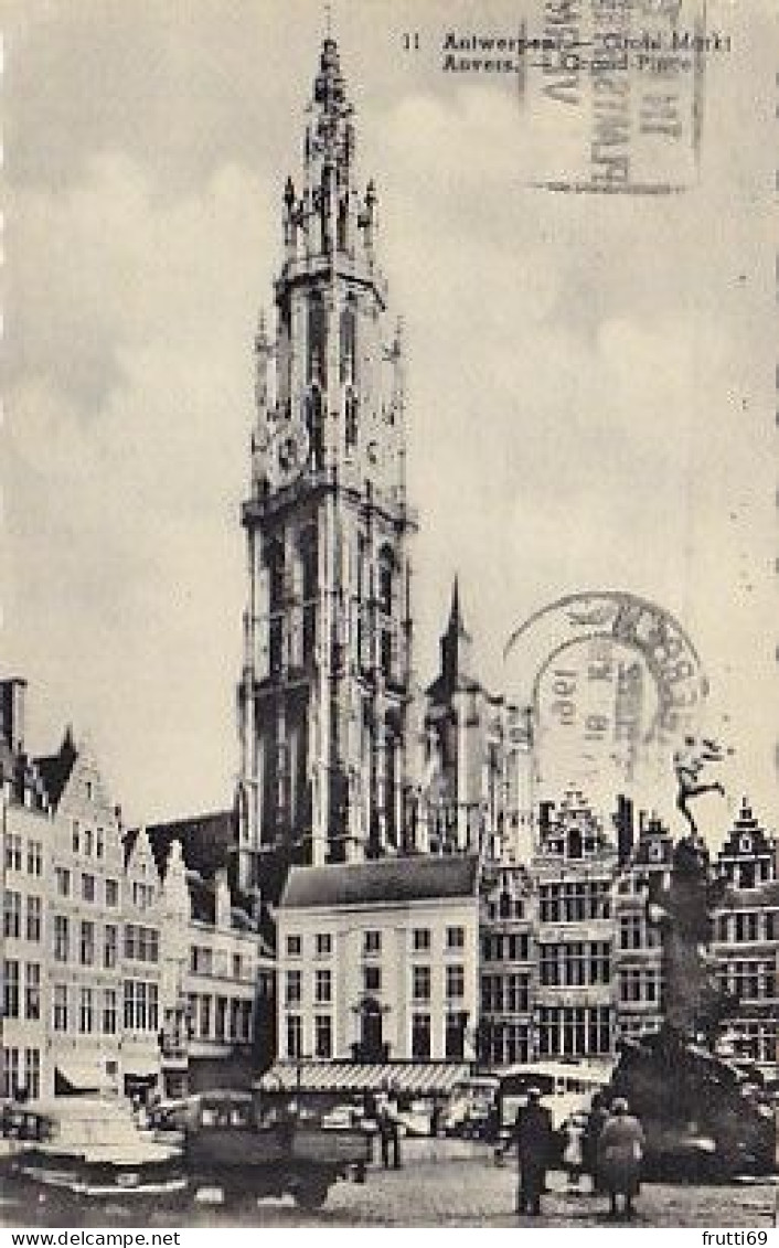 AK 215568 BELGIUM - Antwerpen - Grote Markt - Antwerpen