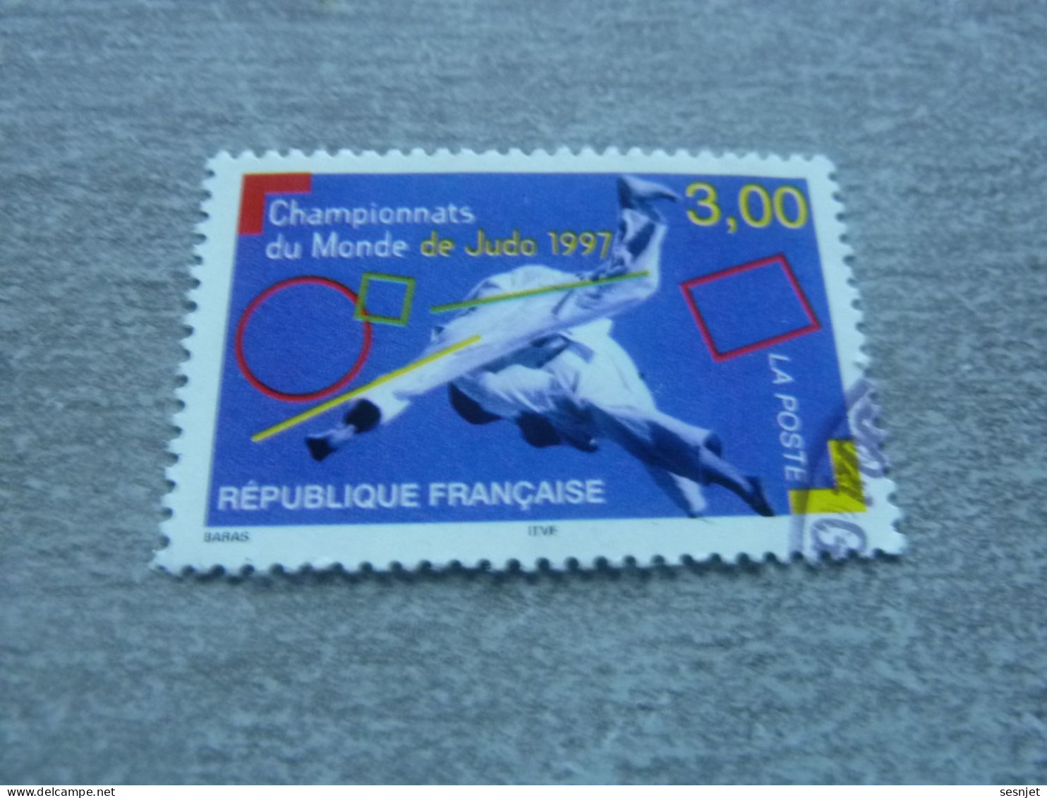 Championnats Du Monde De Judo - 3f. - Yt 3111 - Multicolore - Oblitéré - Année 1997 - - Used Stamps