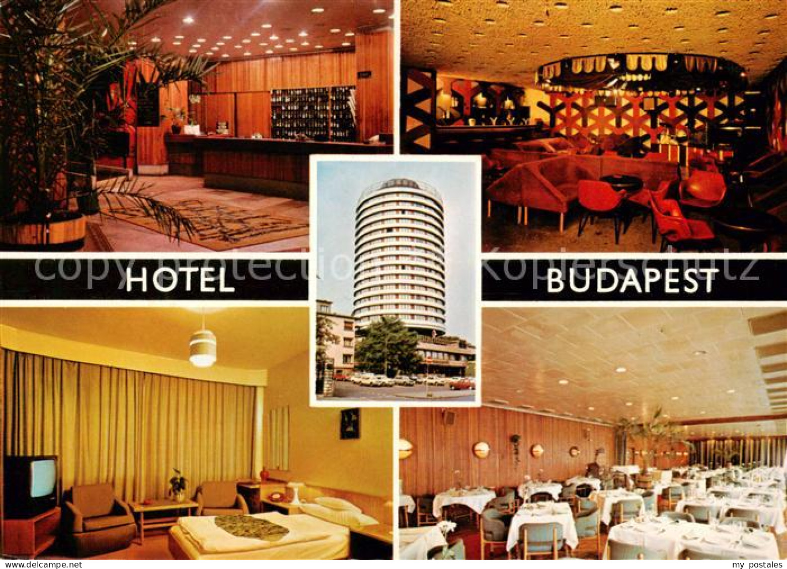 73787410 Budapest HU Hotel Budapest Restaurant Rezeption Fremdenzimmer Hochhaus  - Hungary