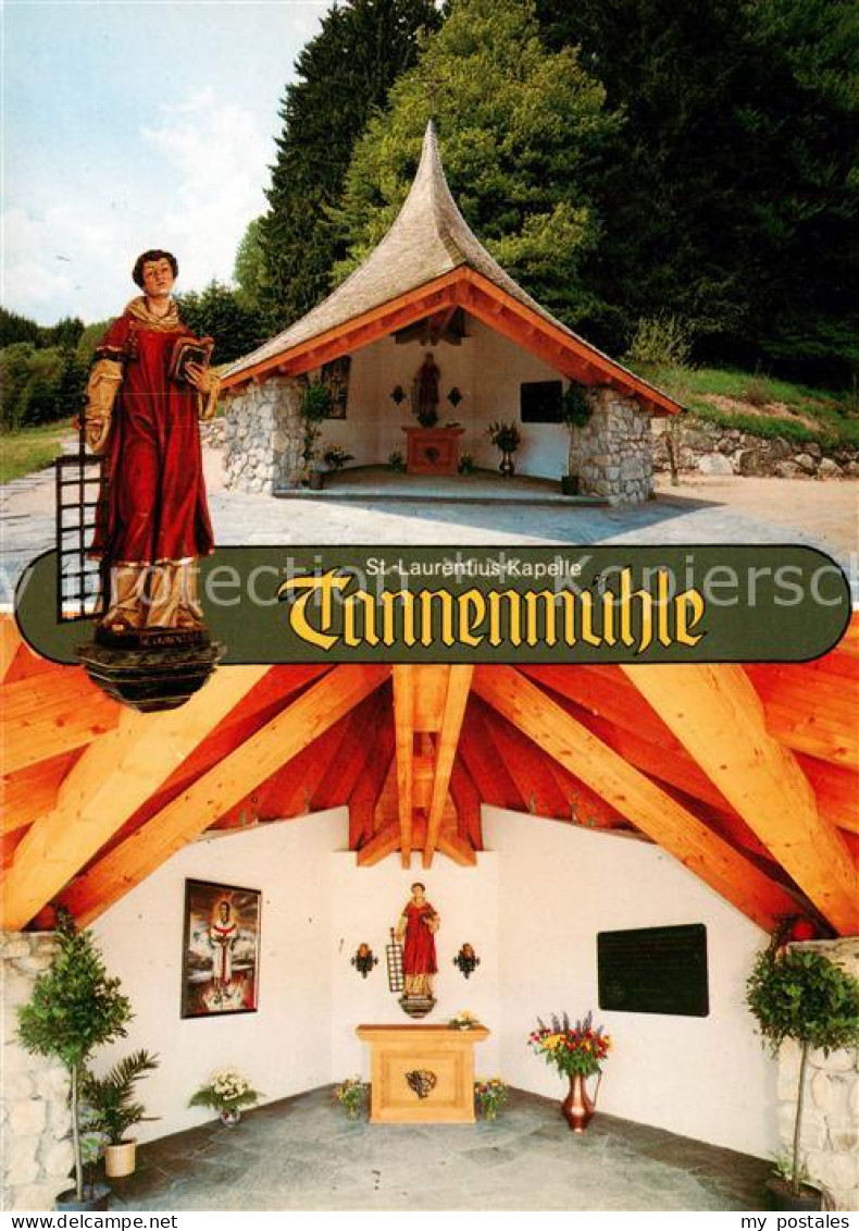 73787399 Grafenhausen Schwarzwald St. Laurentius-Kapelle Beim Hotel Tannenmuehle - Sonstige & Ohne Zuordnung