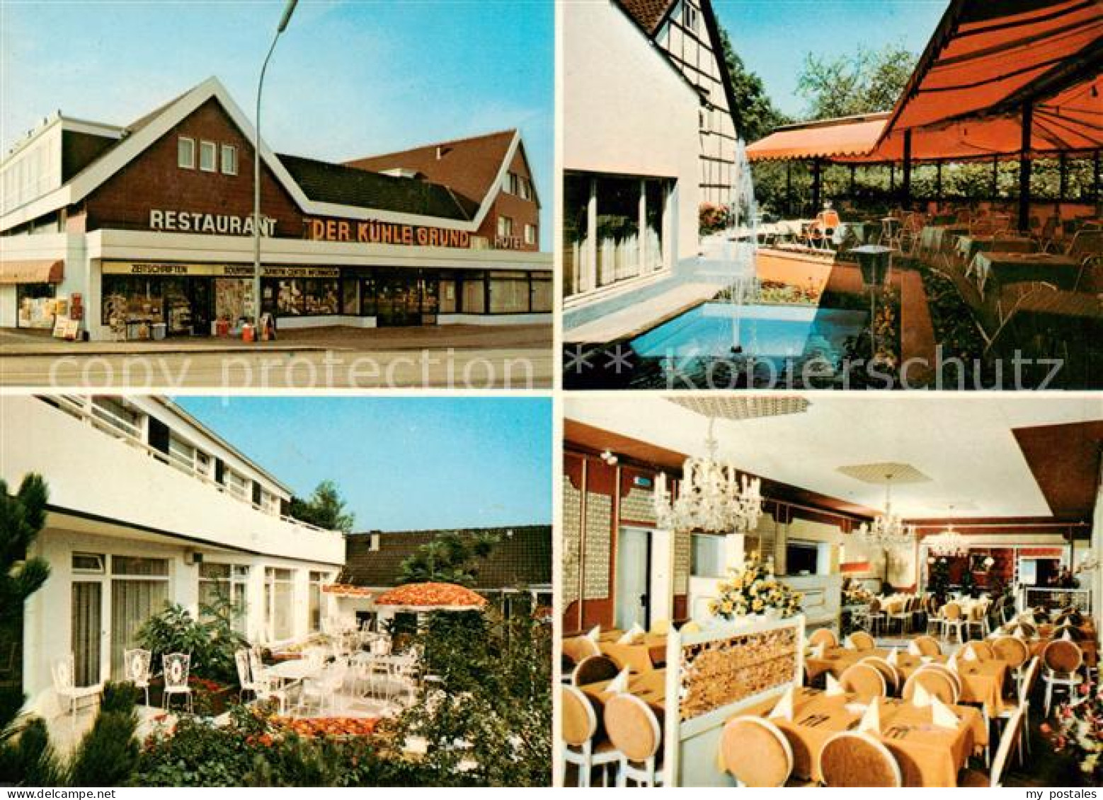 73787366 Stukenbrock Hotel Restaurant Der Kuehle Grund Wasserorgel Stukenbrock - Sonstige & Ohne Zuordnung