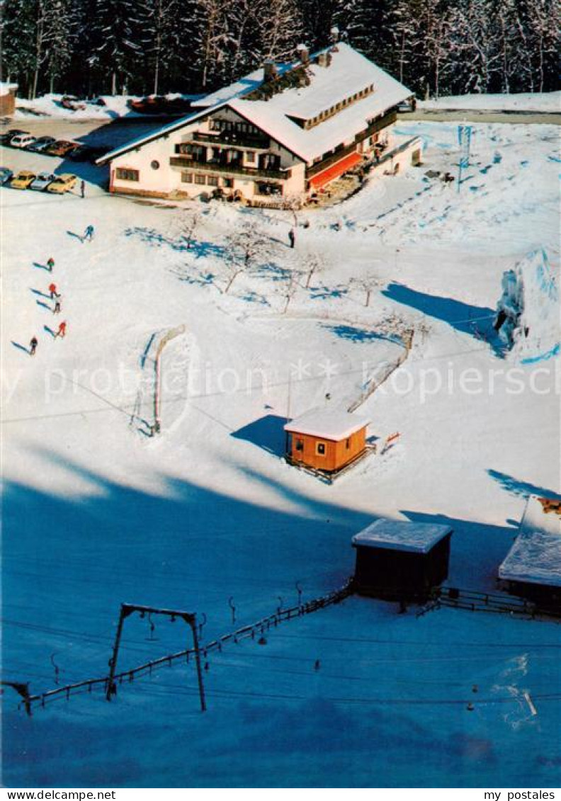 73787336 Bad Wiessee Berghotel Sonnenbichl Wintersportplatz Skipiste Lift Bad Wi - Bad Wiessee