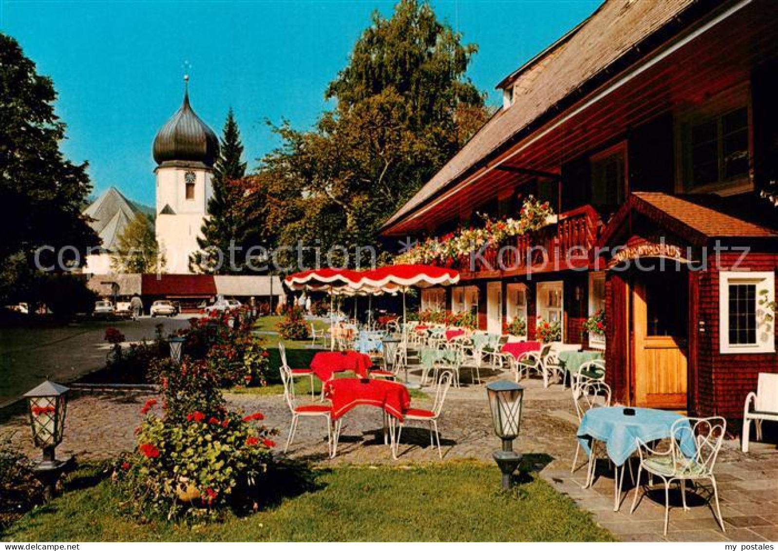 73787325 Hinterzarten Hotel Adler Pfarrkirche Maria In Der Zarten Hoehenluftkuro - Hinterzarten