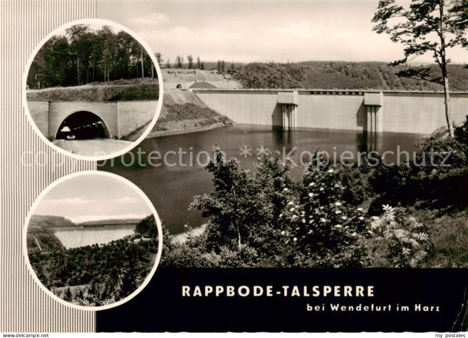 73787239 Rappbodetalsperre Teilansichten Staumauer Rappbodetalsperre - Autres & Non Classés