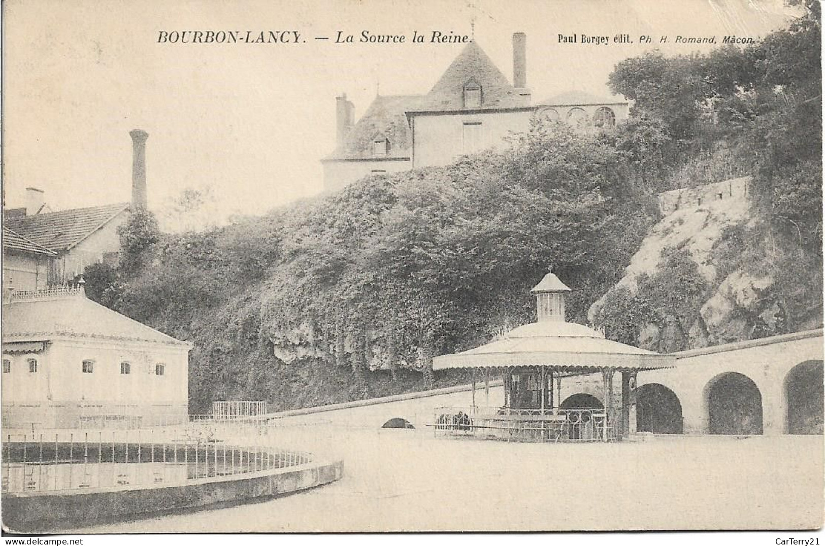 71. BOURBON LANCY. LA SOURCE LA REINE. 1905. - Other & Unclassified