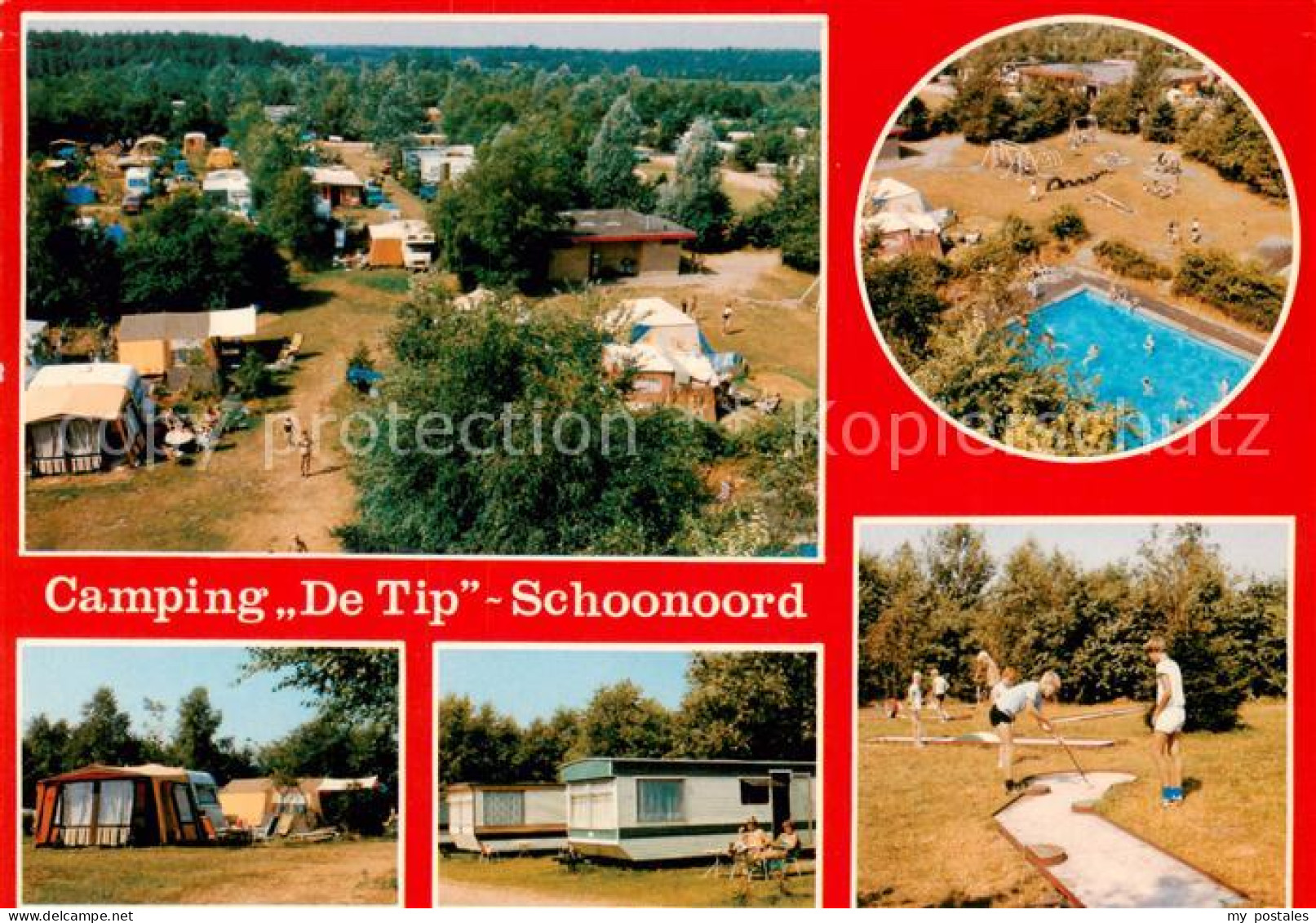 73787019 Schoonoord Coevorden NL Camping De Tip Swimming Pool Minigolf  - Altri & Non Classificati