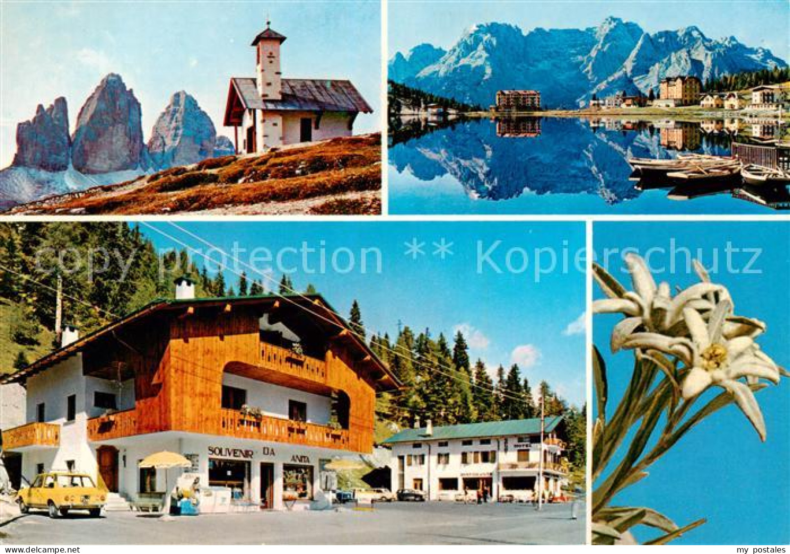 73786930 Misurina Bergkapelle Sporthotel See Dolomiten Edelweiss Misurina - Autres & Non Classés