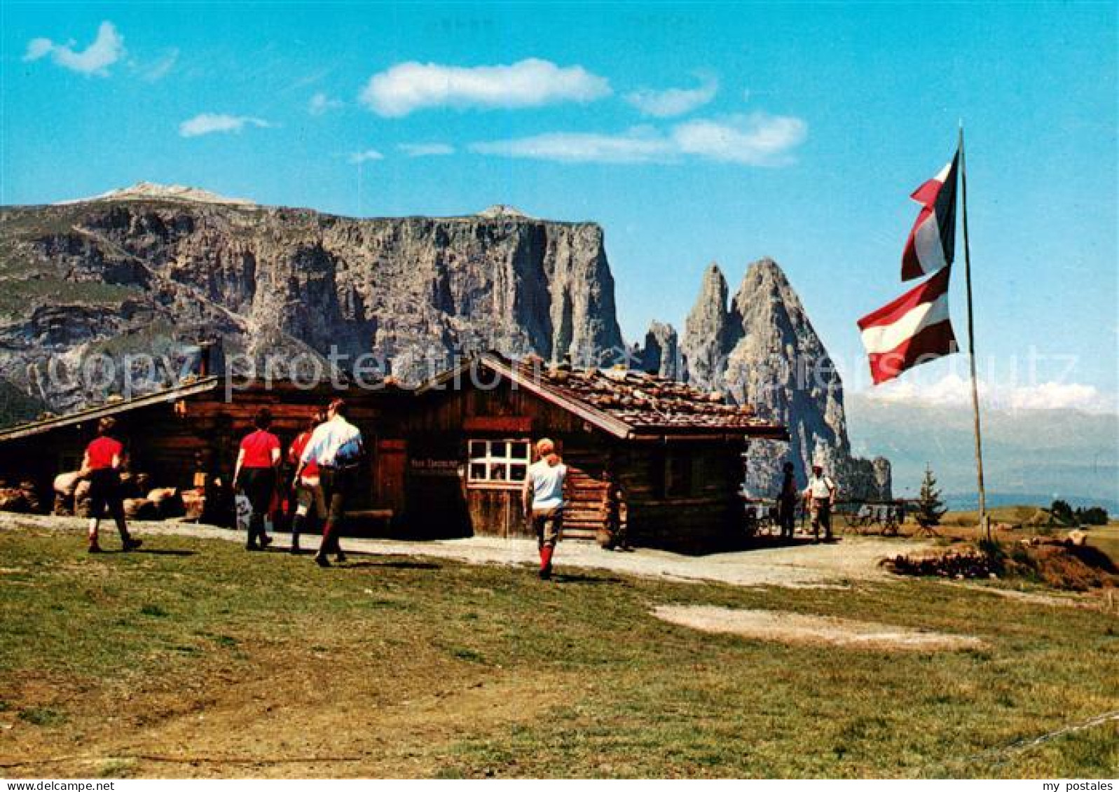 73786914 Seiseralm Alpe Di Siusi Trentino IT Berghaus Dolomiten  - Autres & Non Classés