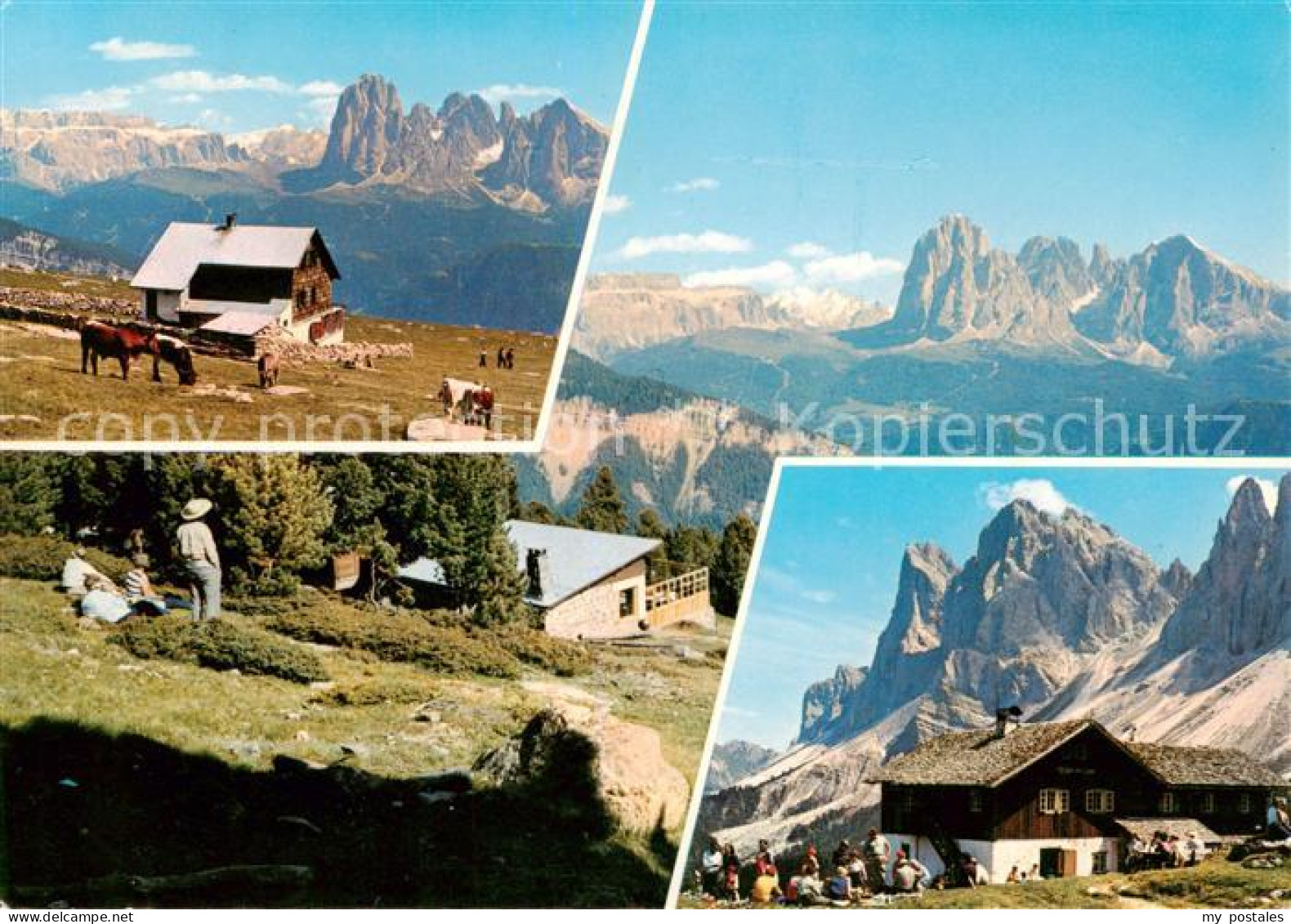 73786913 Brogles Raschoetzhuette Brogleshuette Dolomiten Brogles - Autres & Non Classés