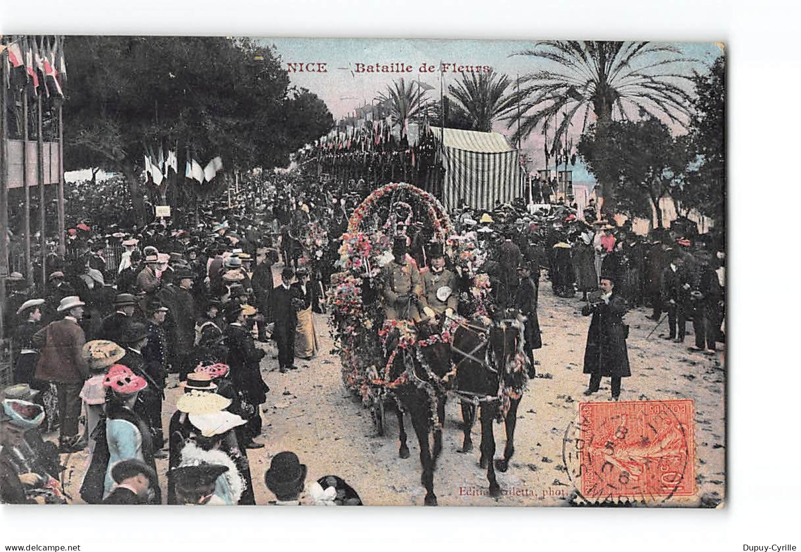 NICE - Bataille De Fleurs - état - Marchés, Fêtes