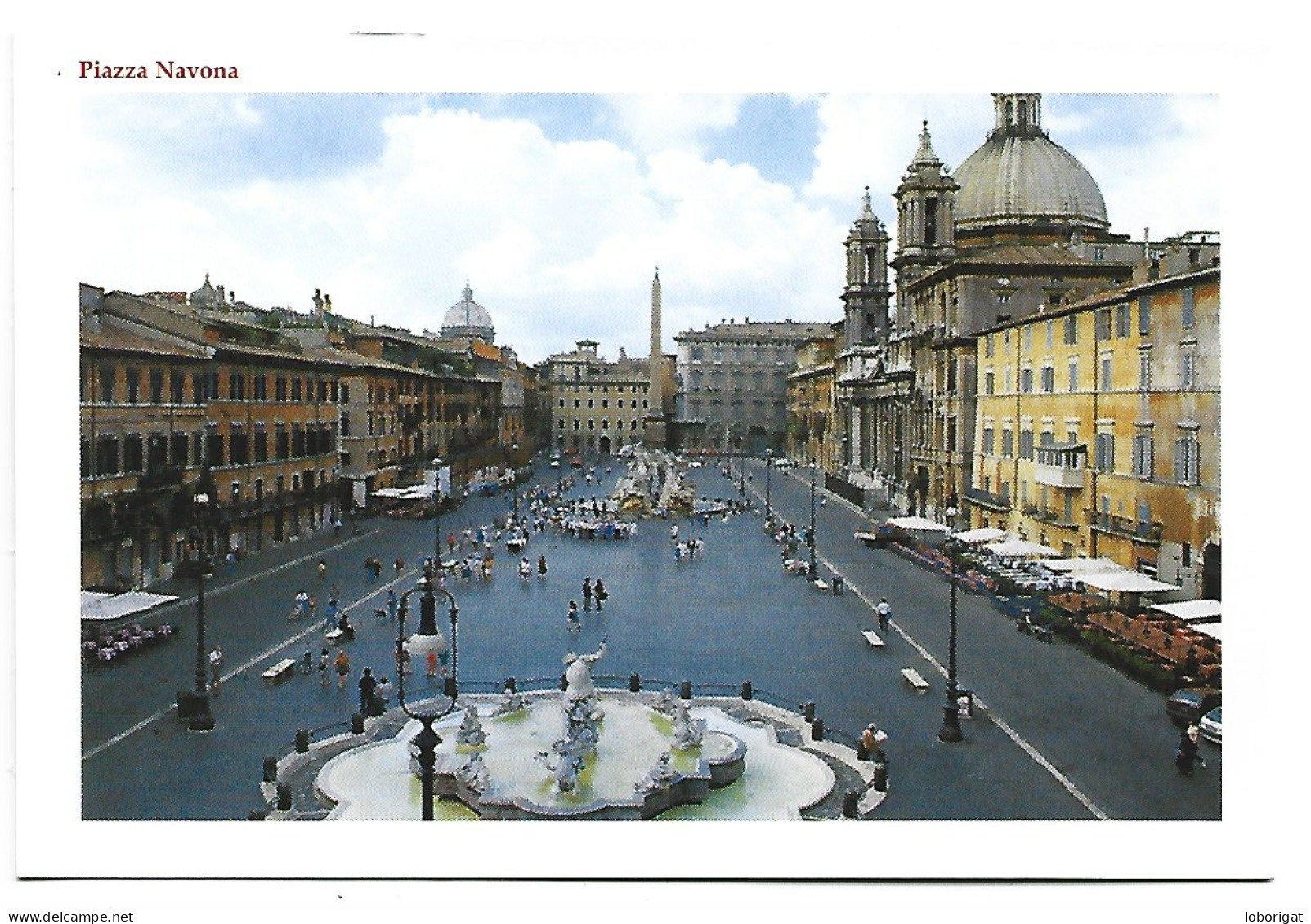 PIAZZA NAVONA / NAVONA SQUARE.-  ROMA - ( ITALIA ) - Autres Monuments, édifices