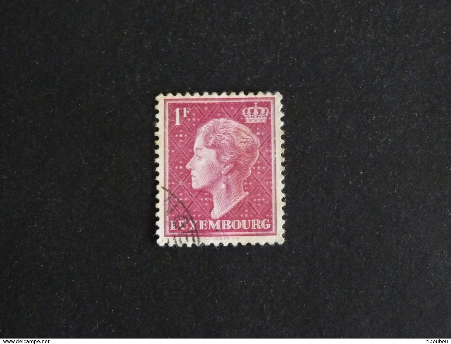 LUXEMBOURG LUXEMBURG YT 418 OBLITERE - GRANDE DUCHESSE CHARLOTTE - Used Stamps