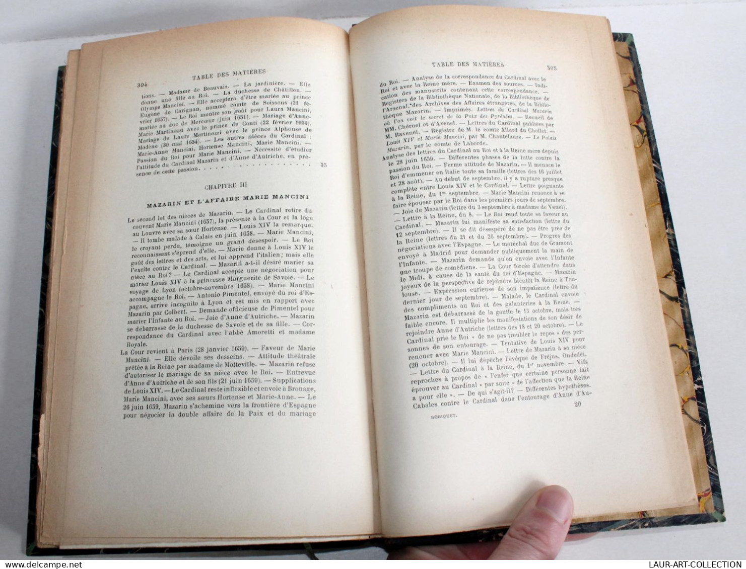 LE COEUR D'UNE REINE ANNE D'AUTRICHE, LOUIS XIII et MAZARIN par P. ROBIQUET 1912 / ANCIEN LIVRE XXe SIECLE (2603.104)