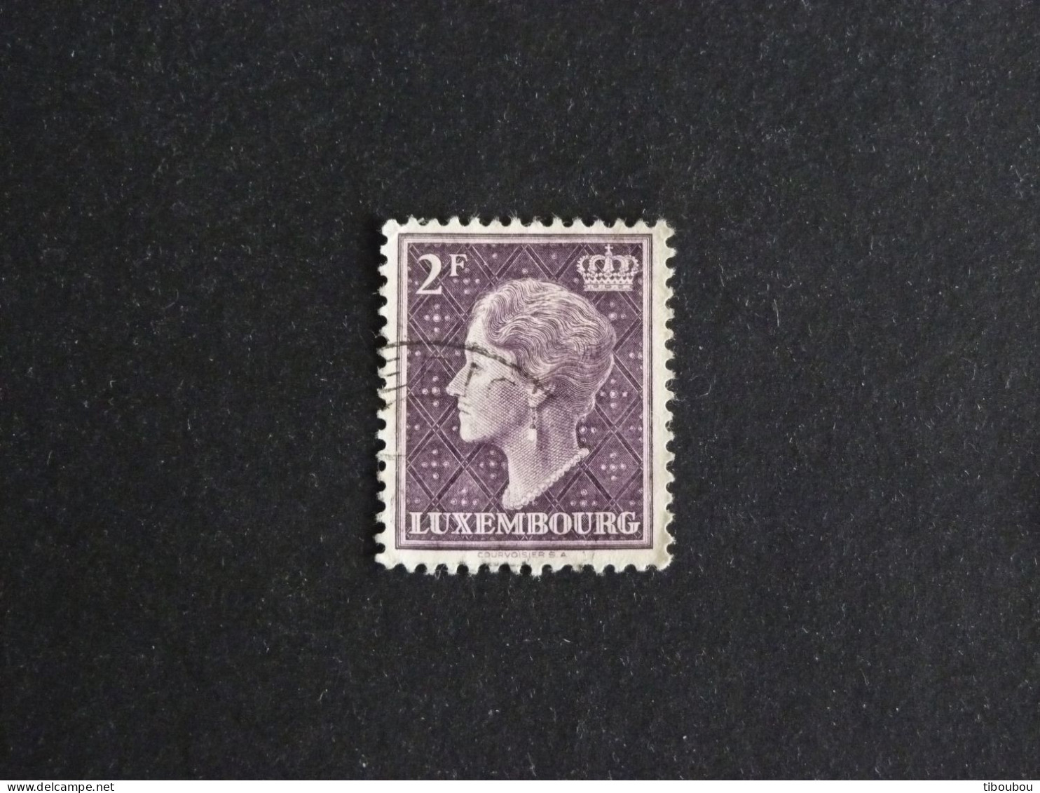 LUXEMBOURG LUXEMBURG YT 421 OBLITERE - GRANDE DUCHESSE CHARLOTTE - Used Stamps