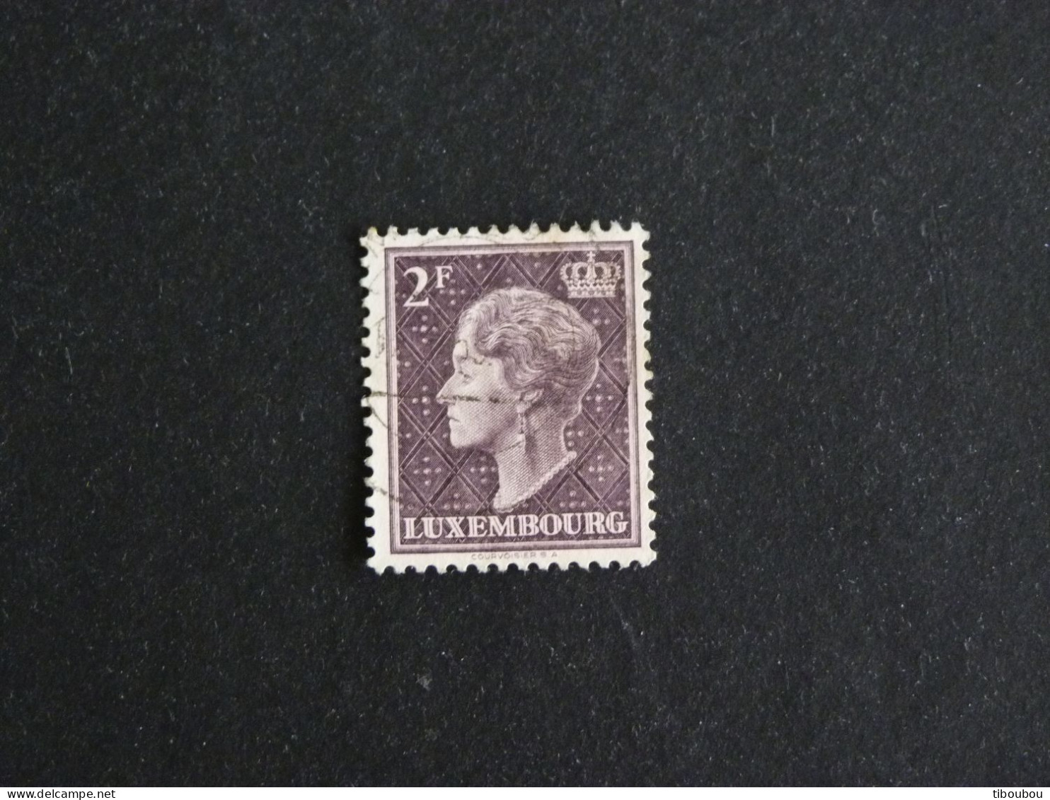 LUXEMBOURG LUXEMBURG YT 421 OBLITERE - GRANDE DUCHESSE CHARLOTTE - Used Stamps