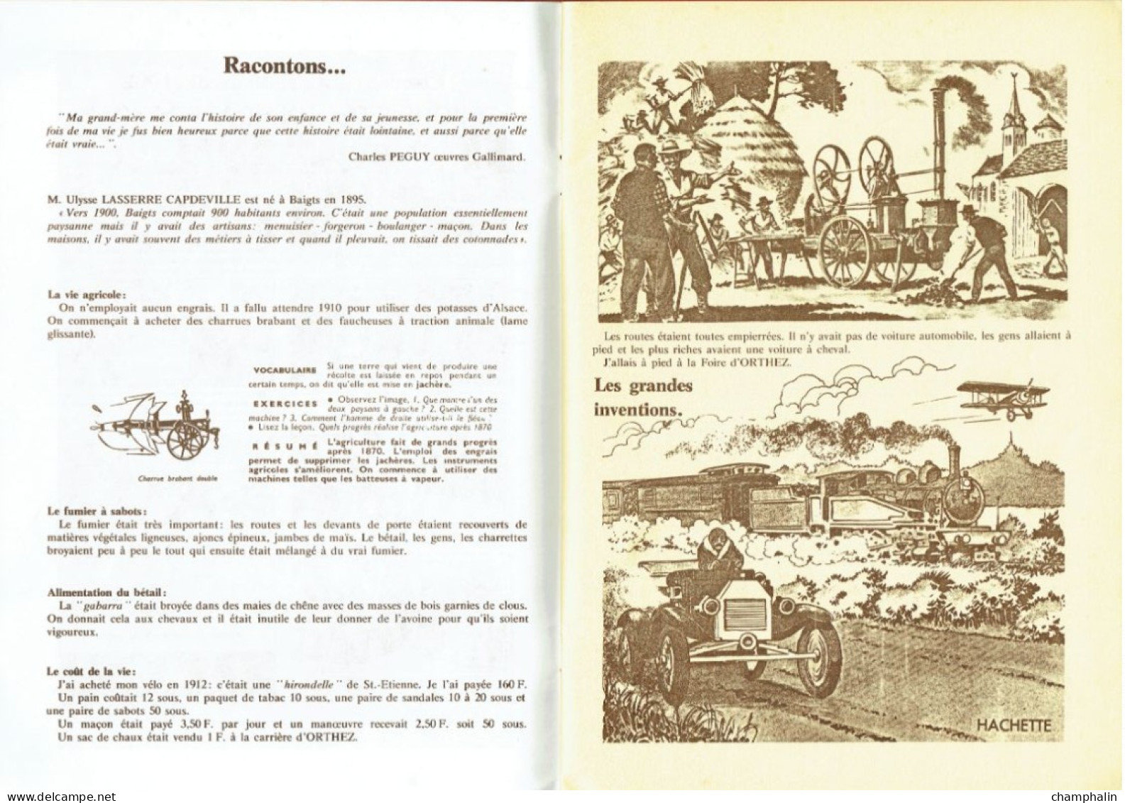 Notre école à 100 Ans - L'école De Nos Grands-pères - Comité D'Action Laïque Du Secteur D'Orthez (64) - N°1 Avril 1982 - Geschichte