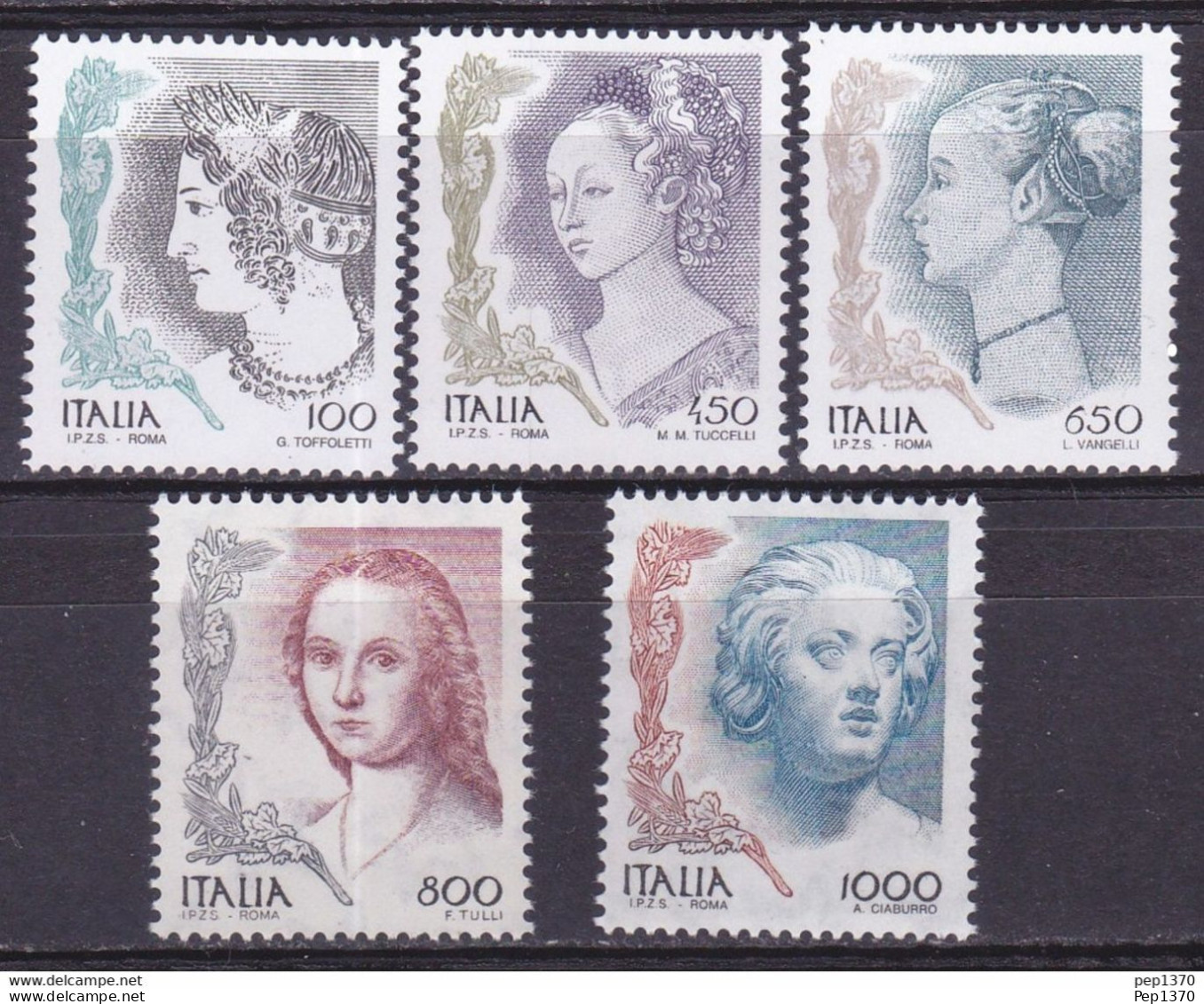 ITALIA 1998 - LA MUJER EN EL ARTE - YVERT Nº 2312/16** - 1991-00: Ungebraucht