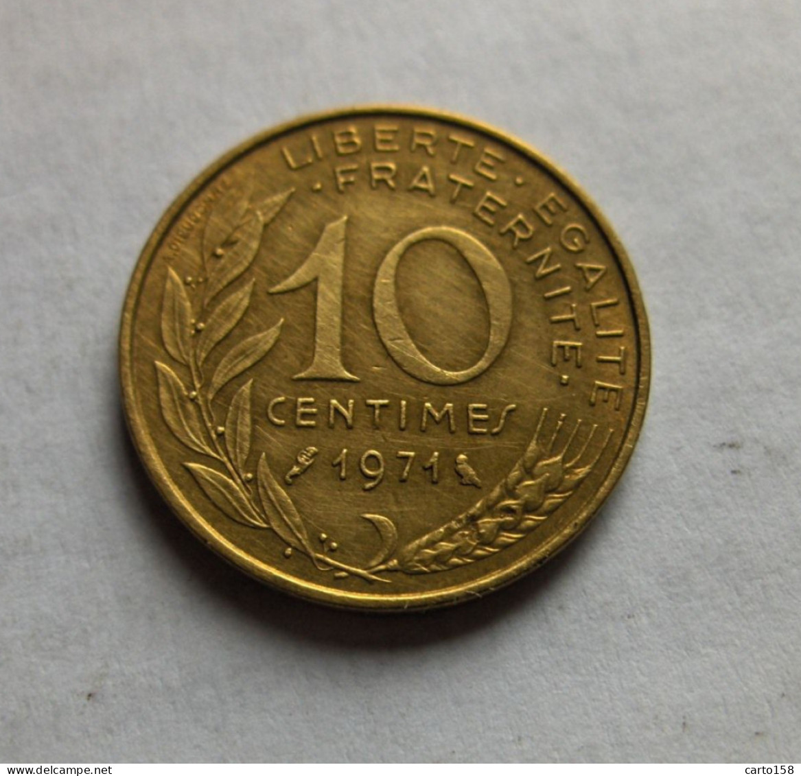 10  CENTIMES   1971 - 10 Centimes