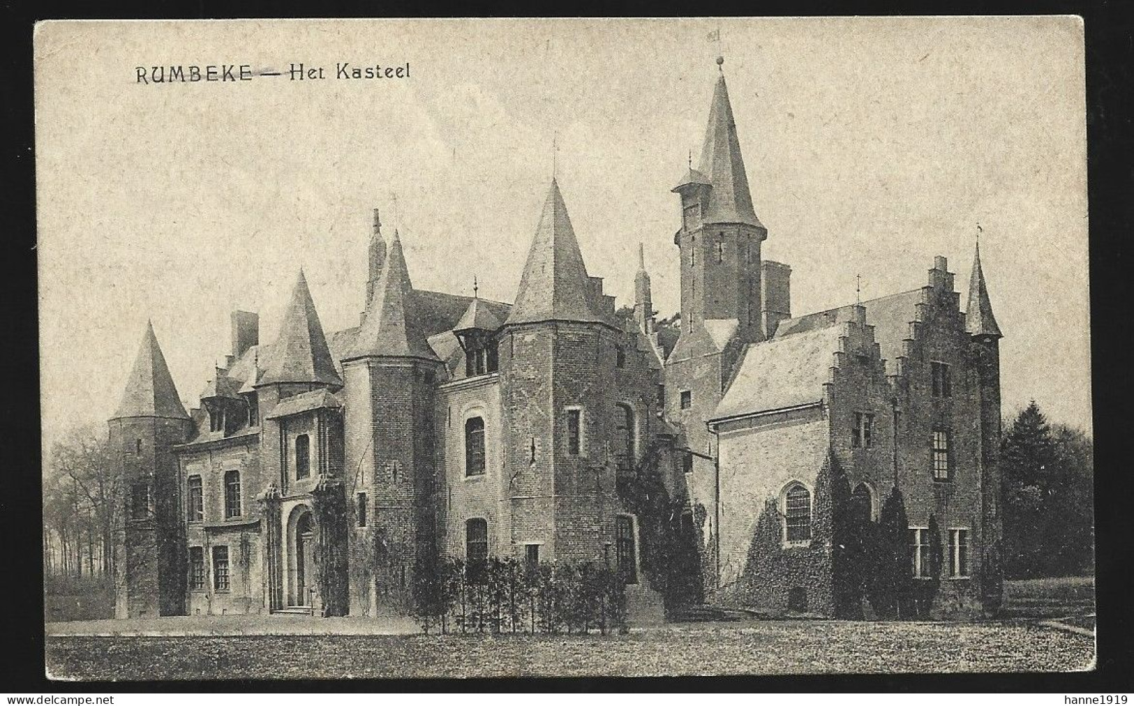 Rumbeke Het Kasteel Le Chateau Htje - Roeselare