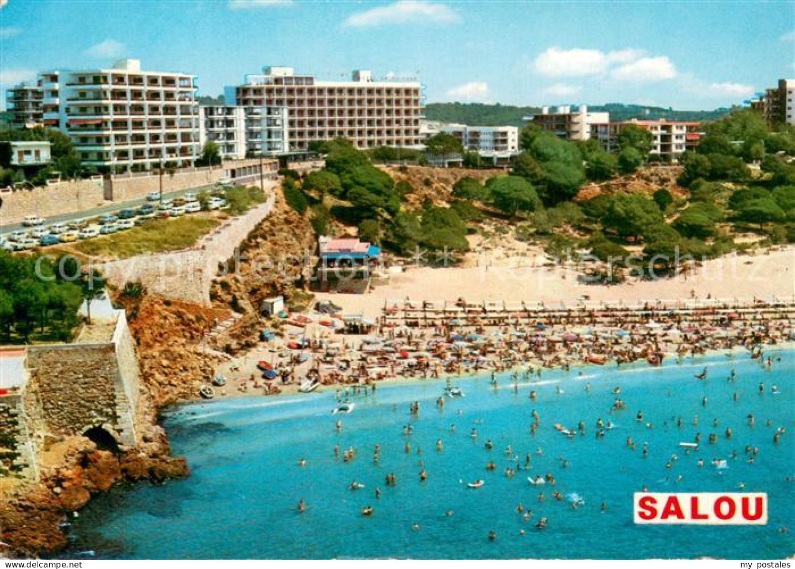 73786662 Salou ES Playa De Lazareto Fliegeraufnahme  - Sonstige & Ohne Zuordnung