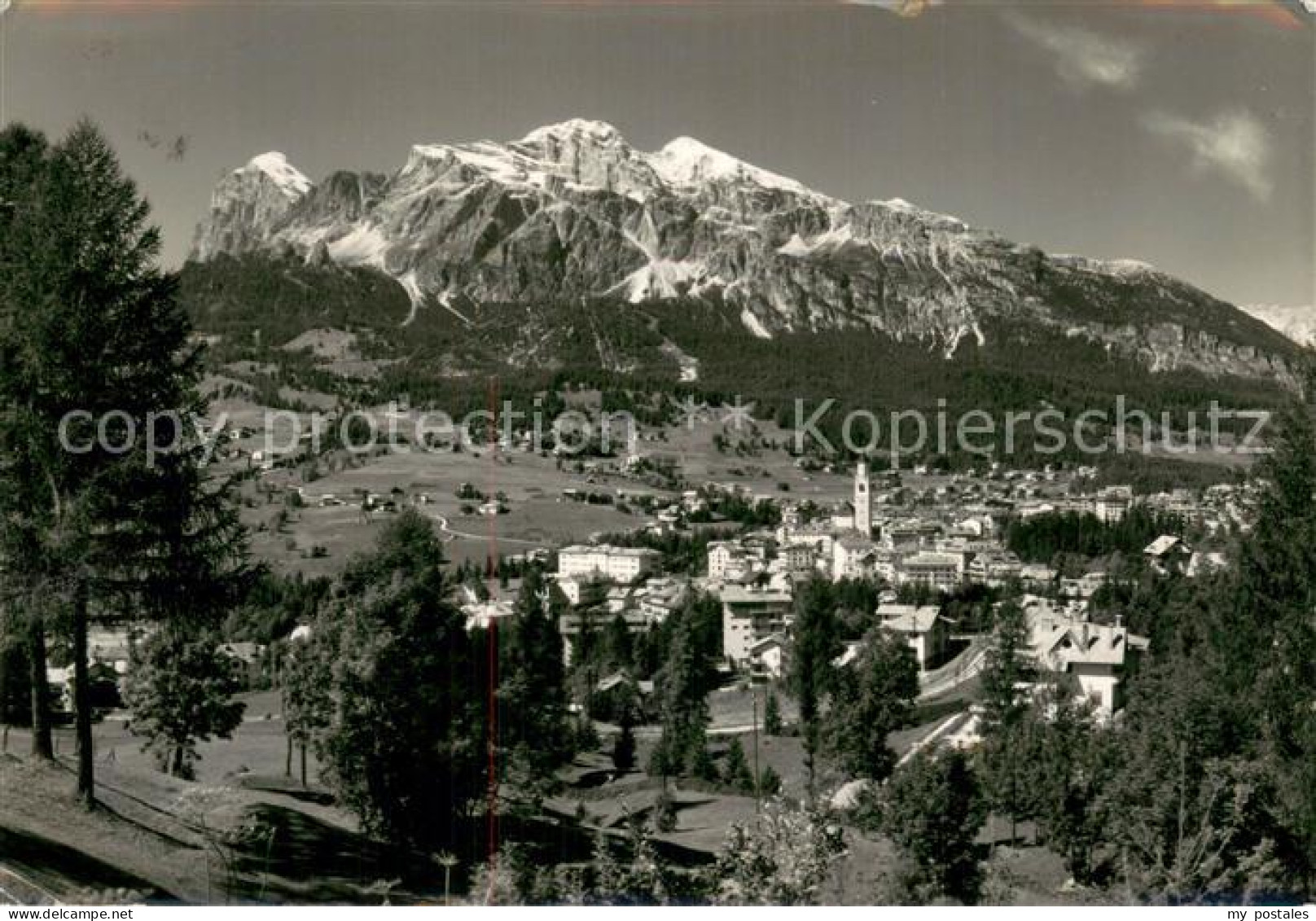 73786630 Cortina D Ampezzo Tofane Panorama Cortina D Ampezzo - Autres & Non Classés