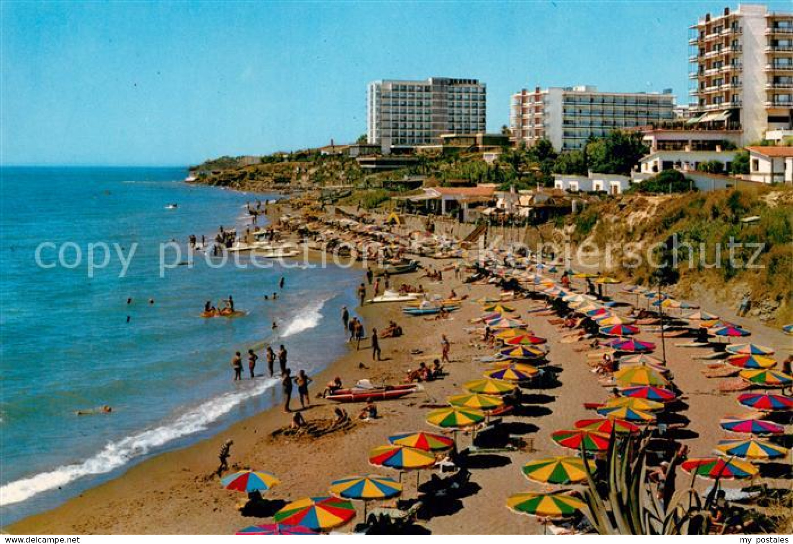 73786532 Torremolinos ES Playa Y Vista Parcial  - Sonstige & Ohne Zuordnung