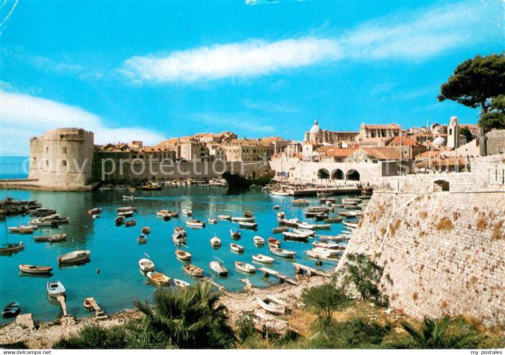 73786519 Dubrovnik Ragusa Hafenpartie Festung Dubrovnik Ragusa - Croazia