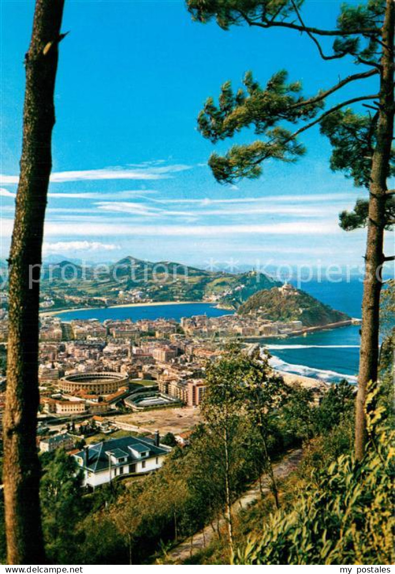 73786512 San Sebastian  Pais Vasco ES Vista Desde El Monte Ulia  - Sonstige & Ohne Zuordnung