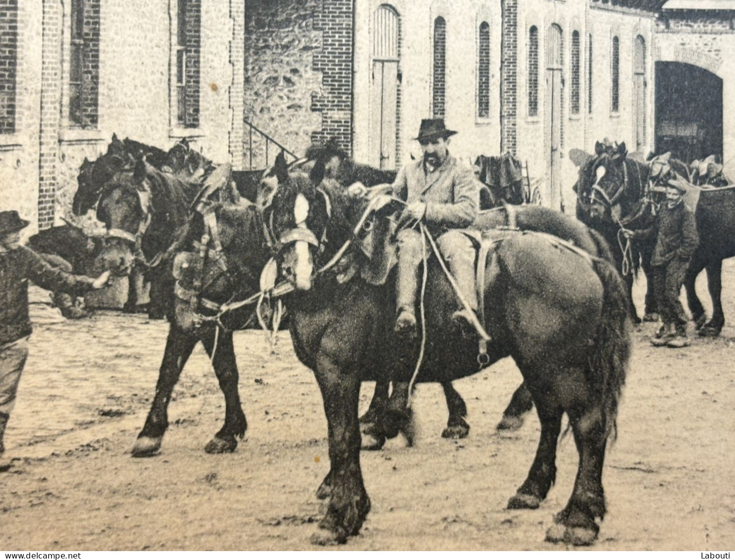 Carte Postale Chartres La Beauce Ferme De Baronville Retour Des Champs Voyagé - Chartres