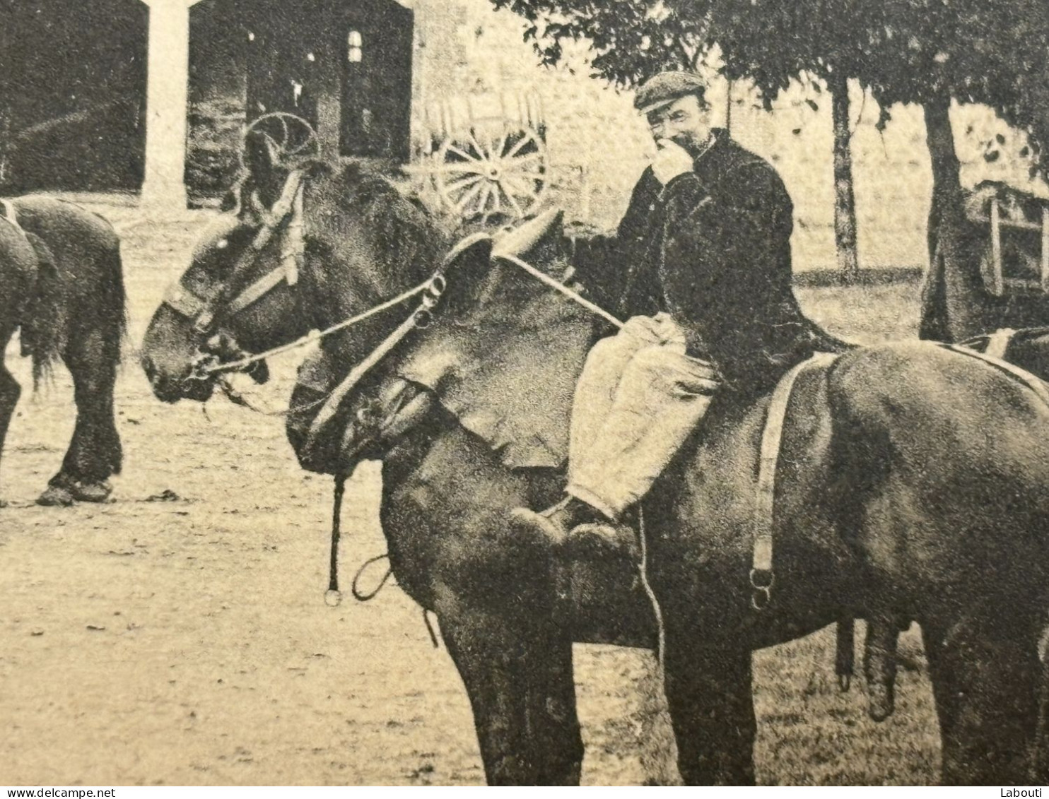 Carte Postale Chartres La Beauce Ferme De Baronville Retour Des Champs Voyagé - Chartres