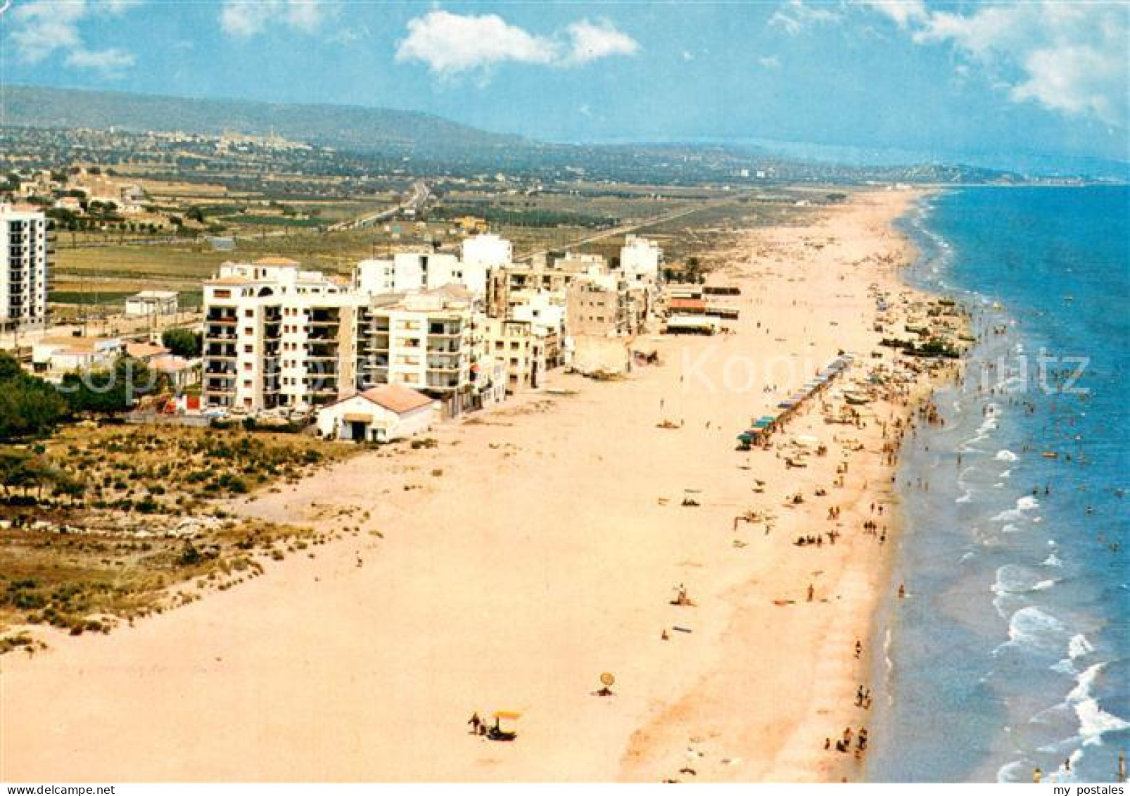 73786484 Torredembarra Tarragones ES Vista Aerea Un Detalle De La Playa  - Sonstige & Ohne Zuordnung