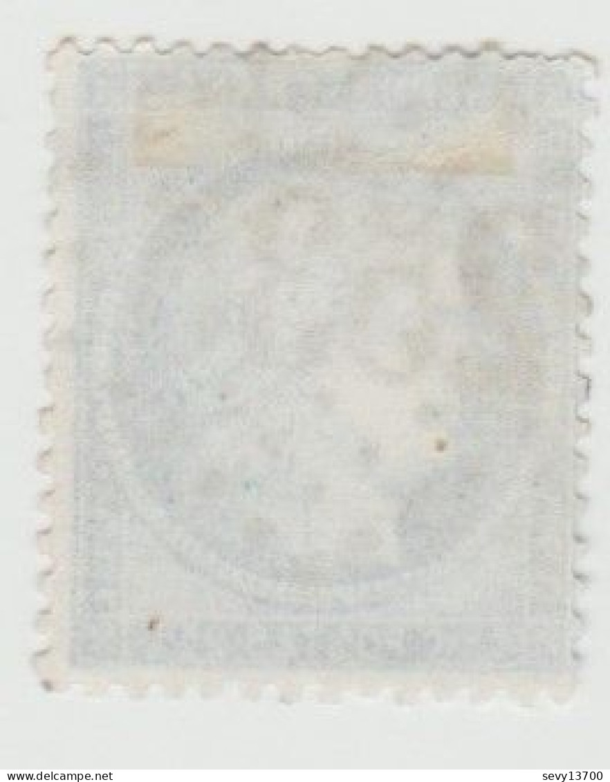 Cérès 25 C Bleu - Oblitération Gros Chiffre 2535 MOREZ (Jura) - 1871-1875 Cérès