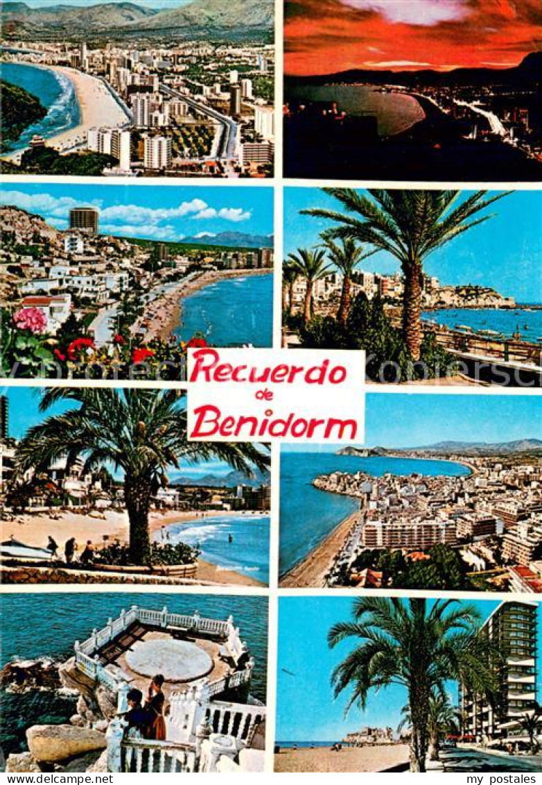 73786467 Benidorm ES Panorama Teilansichten  - Sonstige & Ohne Zuordnung