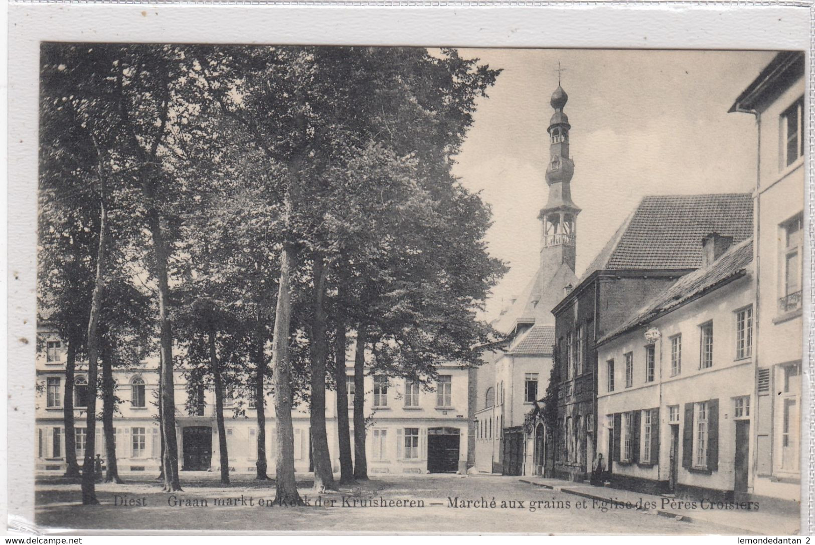 Diest. Graanmarkt En Kerk Der Kruisheeren. * - Diest