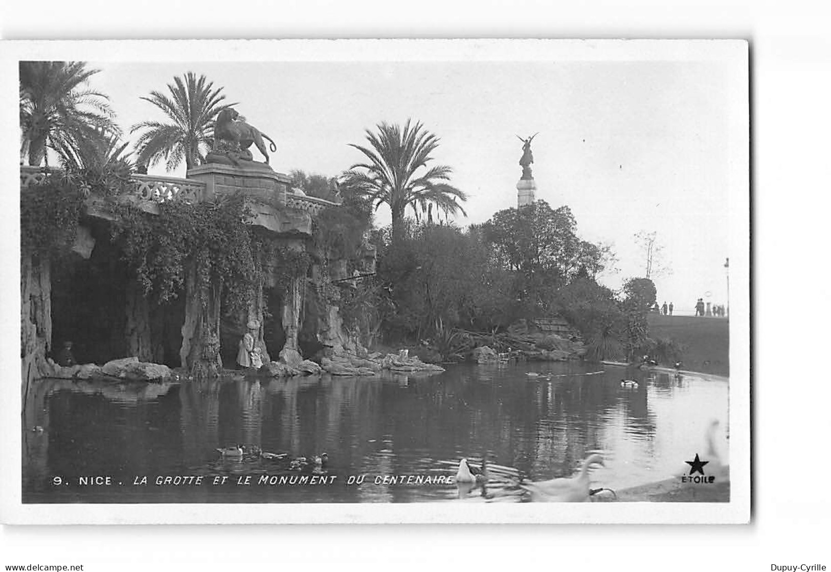 NICE - La Grotte Et Le Monument Du Centenaire - Très Bon état - Monuments