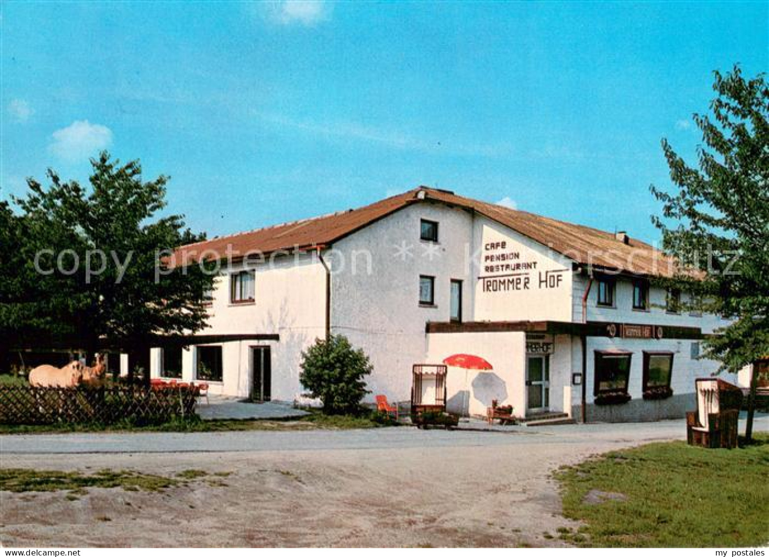 73786432 Tromm Odenwald Cafe Restaurant Pension Trommer Hof Tromm Odenwald - Autres & Non Classés