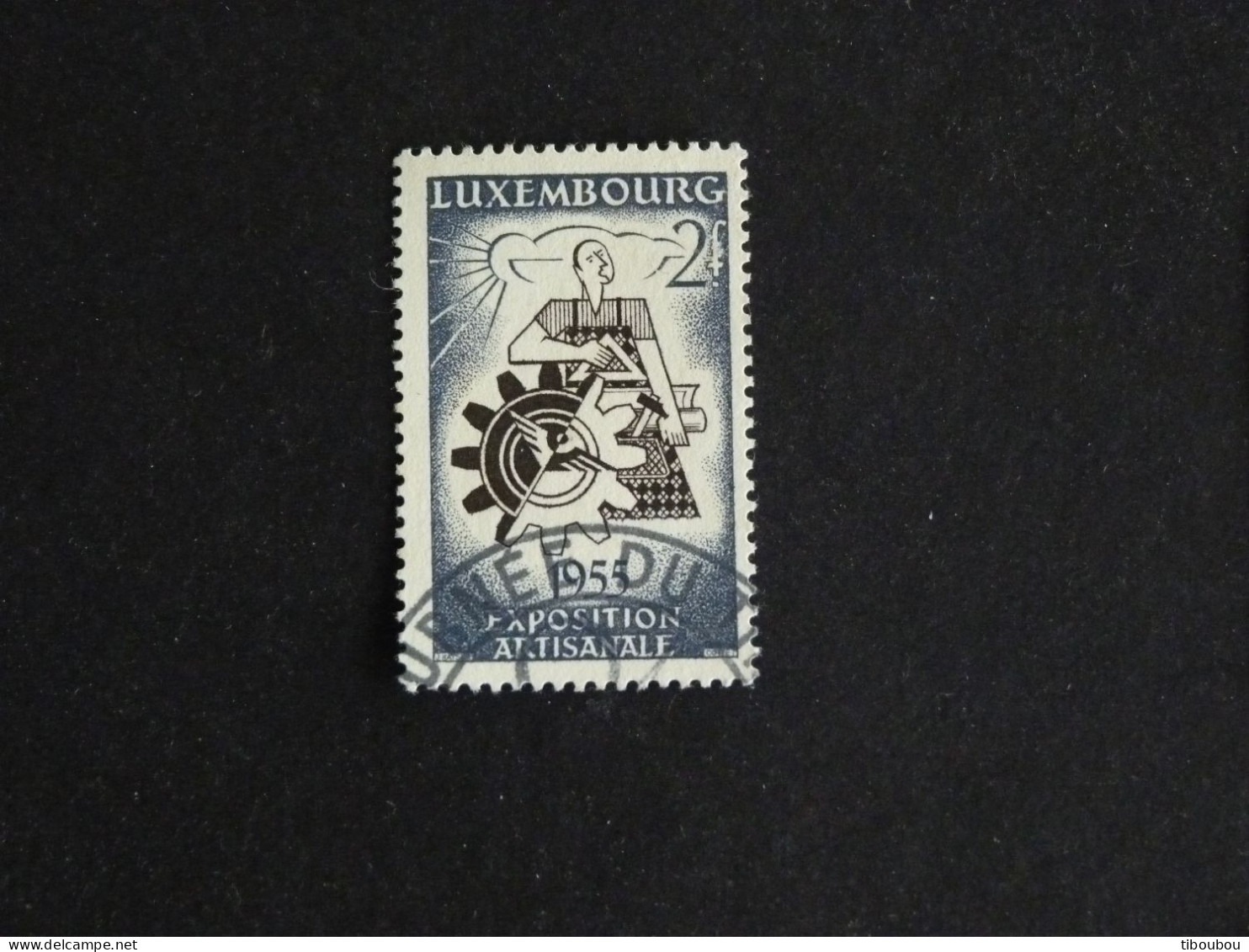 LUXEMBOURG LUXEMBURG YT 494 OBLITERE - EXPOSITION ARTISANALE INTERNATIONALE - Used Stamps