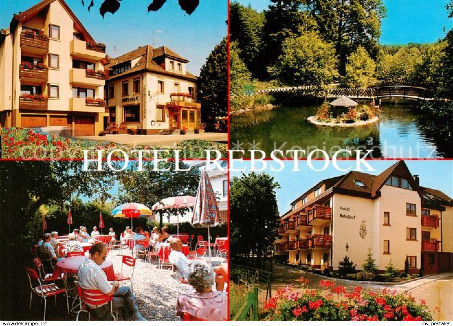 73786361 Ohlsbach Hotel Rebstock Aussenansichten M. Garten Ohlsbach - Sonstige & Ohne Zuordnung