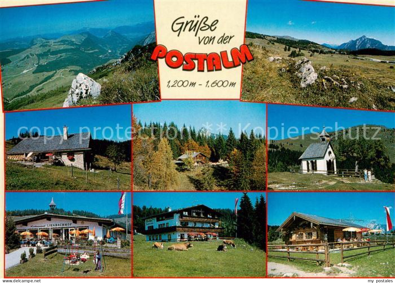 73786348 Postalm 1200m Strobl Wolfgangsee AT Braunedel - Skizentrum - Posthuette - Other & Unclassified