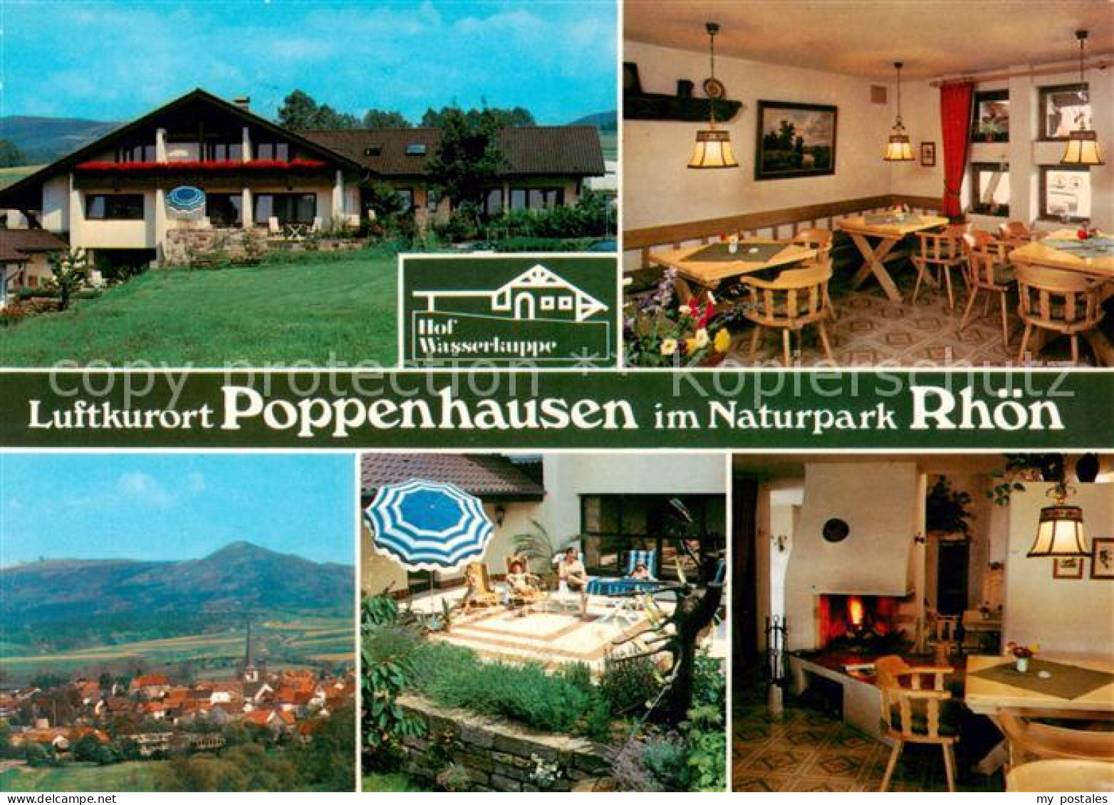 73786341 Poppenhausen Rhoen Hof Wasserkuppe Im Naturpark Rhoen Teilansichten Pop - Andere & Zonder Classificatie