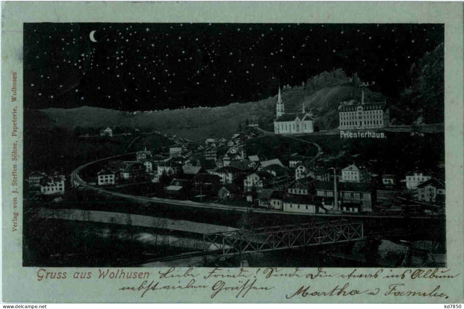 Gruss Aus Wolhusen - Litho - Wolhusen