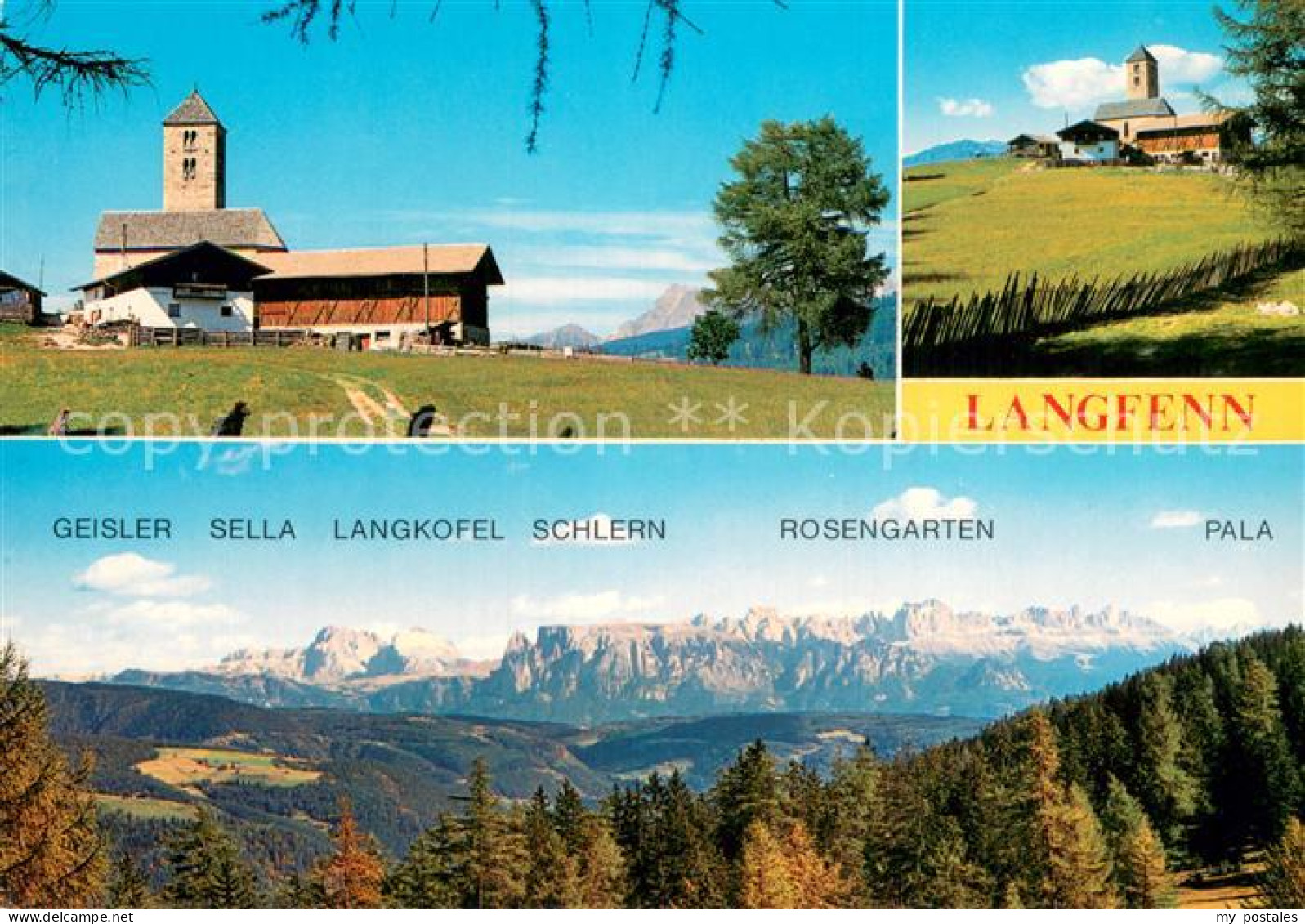 73786306 Langfenn Jenesien Bozen IT Gasthaus Langfenn Panorama  - Other & Unclassified