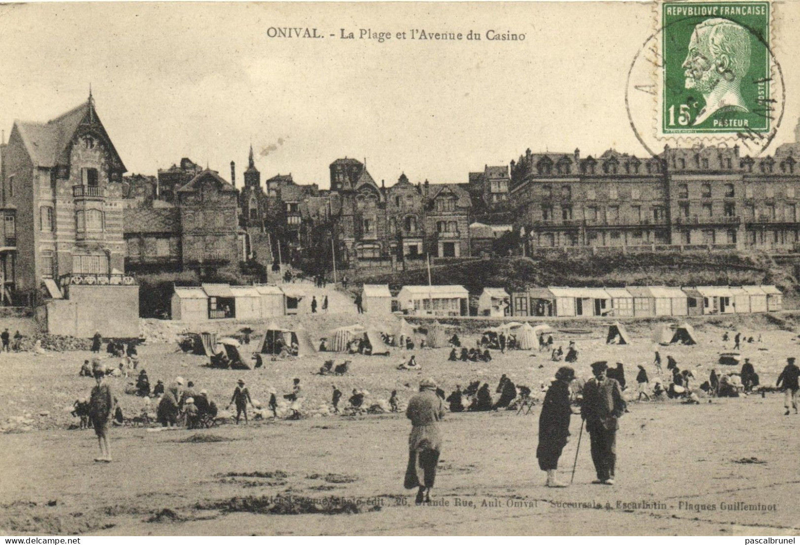 ONIVAL - LA PLAGE ET L'AVENUE DU CASINO - Onival