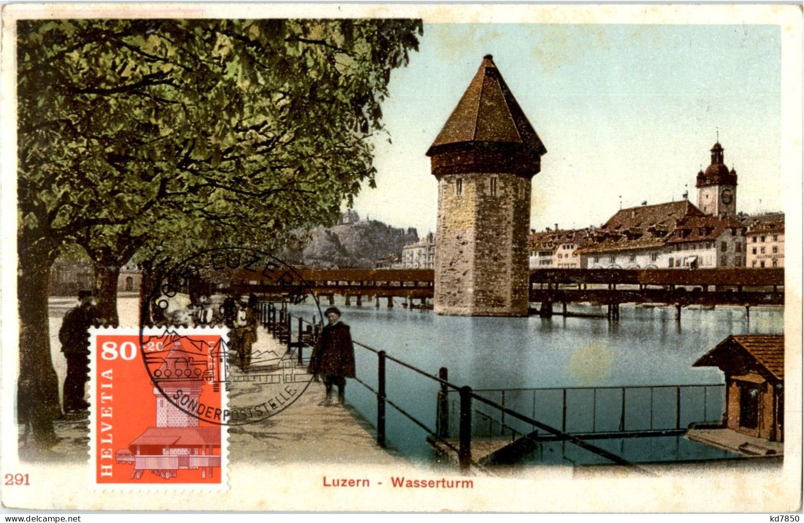 Luzern Mit Sonderstempel - Lucerne