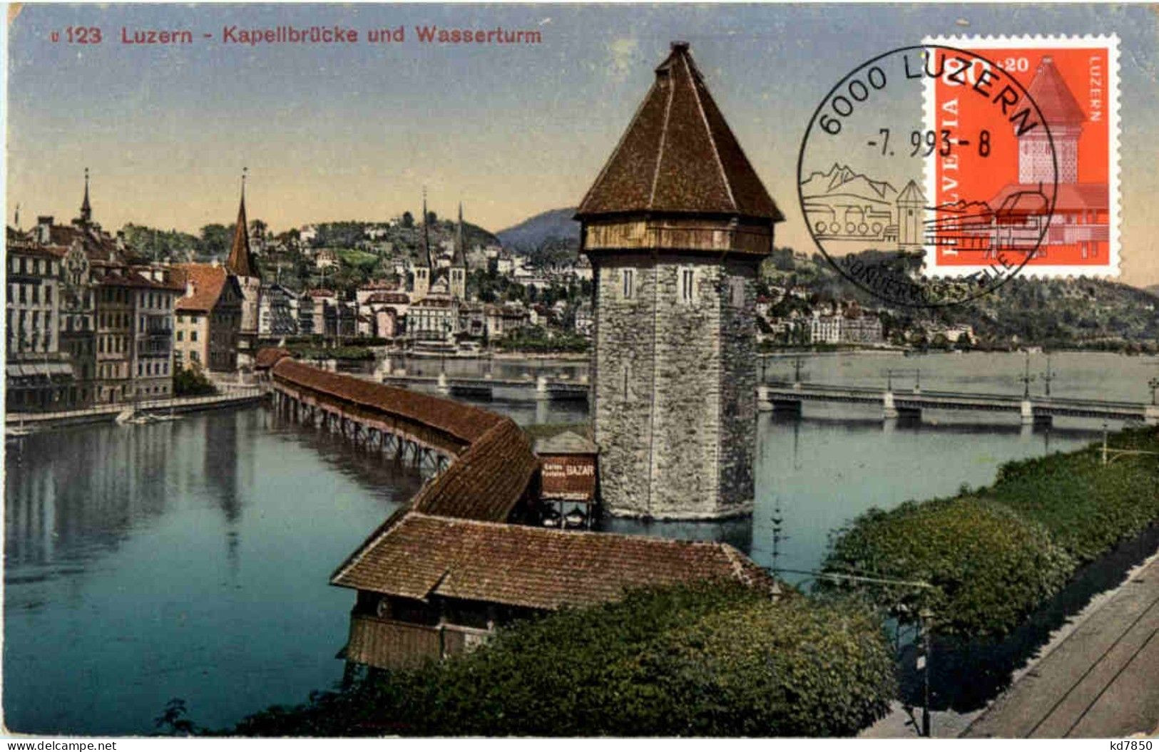 Luzern Mit Sonderstempel - Luzern