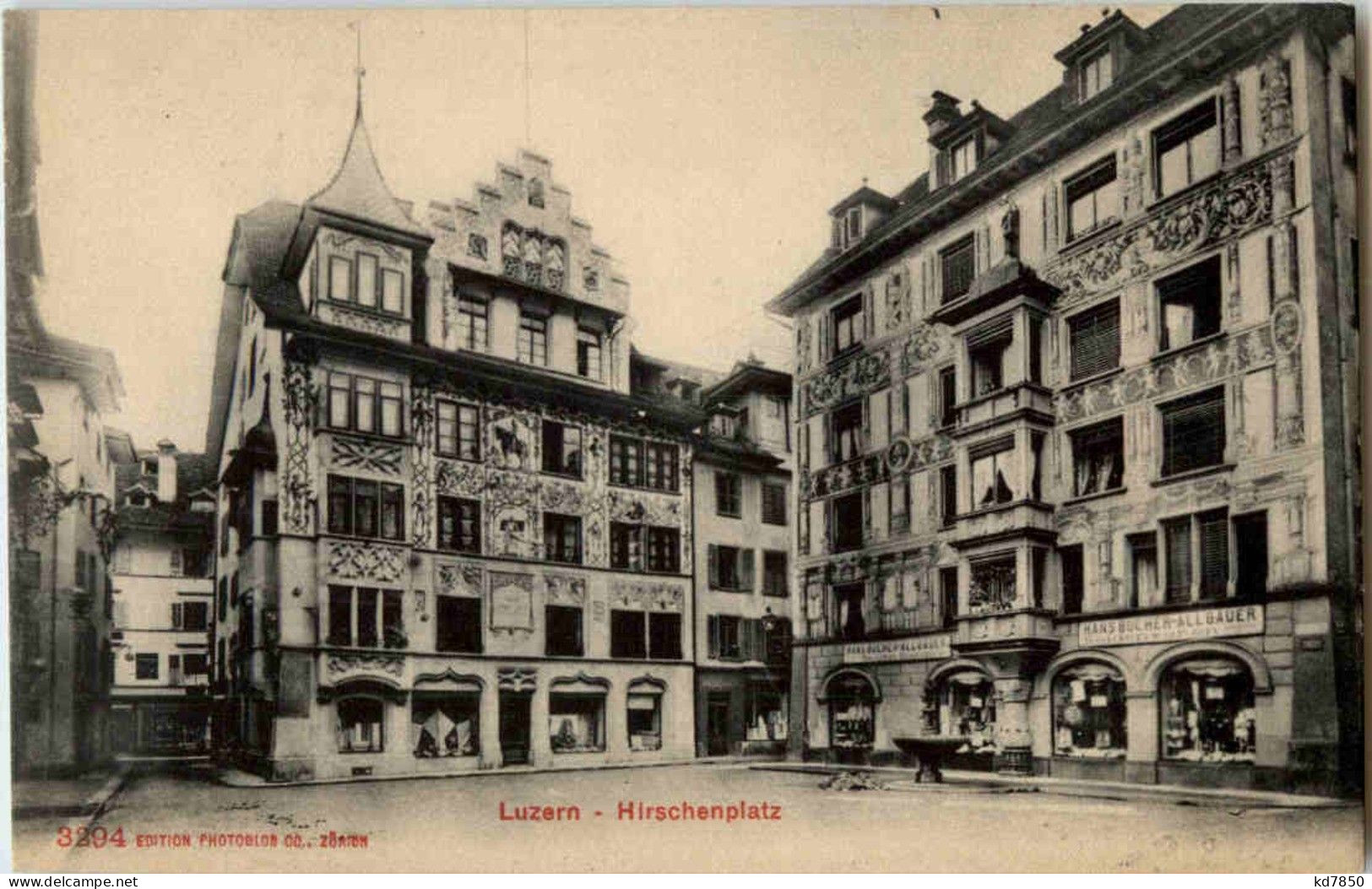 Luzern - Hirschenplatz - Luzern