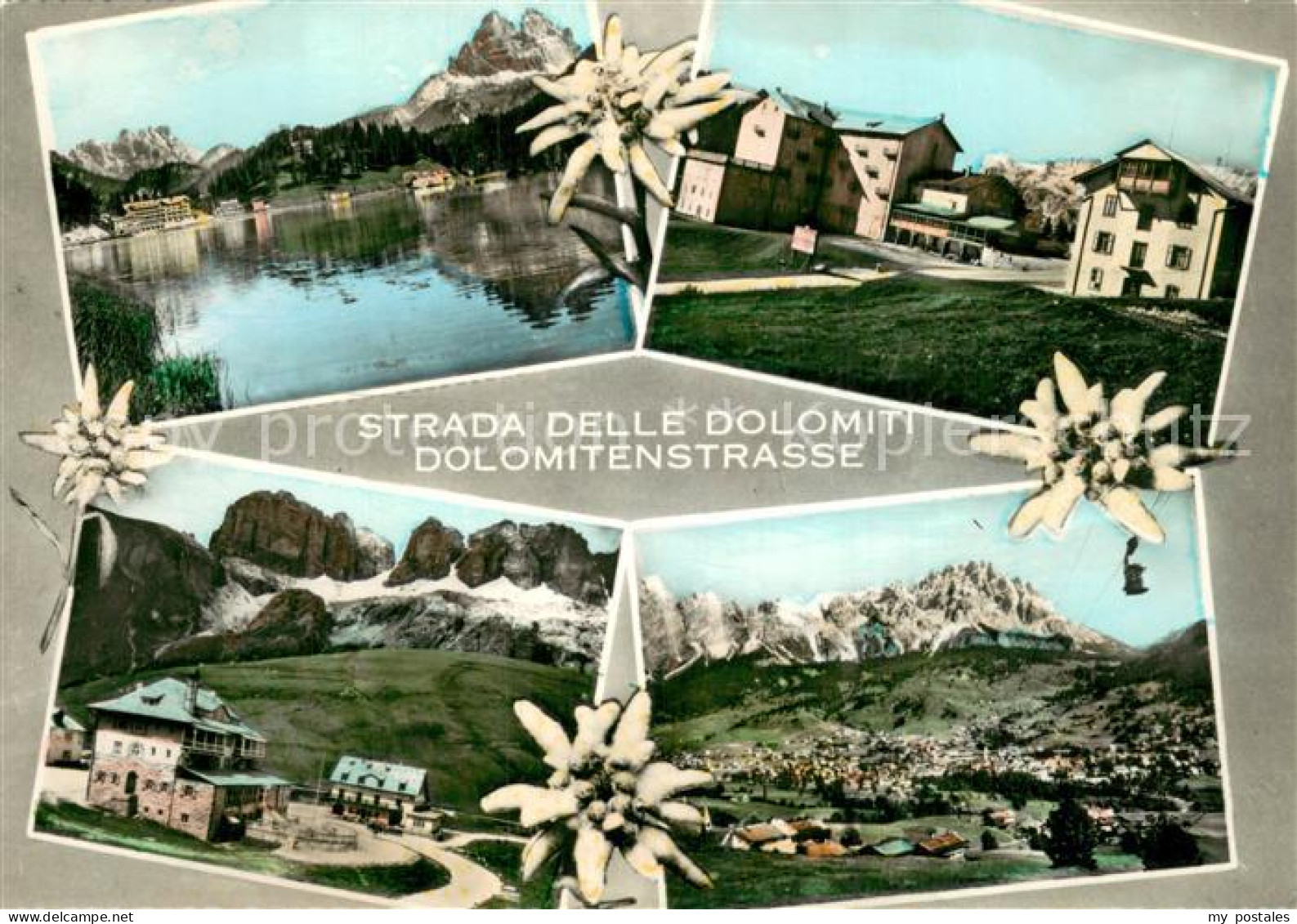 73786294 Dolomiten Dolomiti IT Strada Delle Dolomiti Panorama  - Other & Unclassified