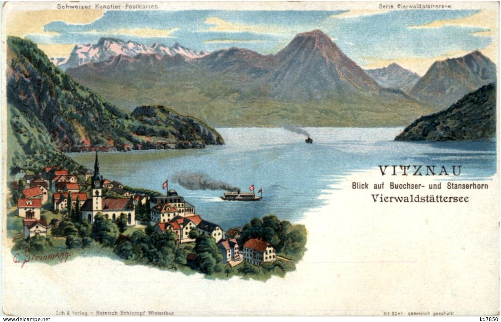 Vitznau - Litho - Vitznau